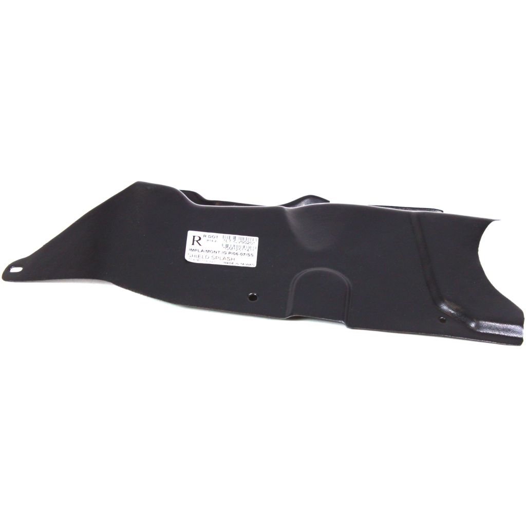 BUICK LACROSSE SPLASH SHIELD RIGHT (Passenger Side) (ENG UNDER CVR)(SUPER MDL) OEM#10350810 2008-2009 PL#GM1251141