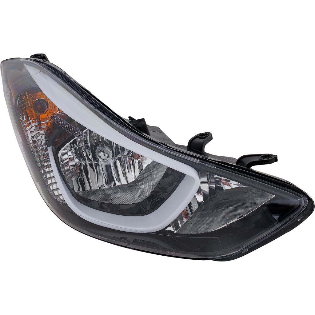 HYUNDAI ELANTRA SEDAN HEAD LAMP ASSEMBLY RIGHT (Passenger Side) (WO/LED)(USA) **CAPA** OEM#921023Y500 2014-2016 PL#HY2503187C