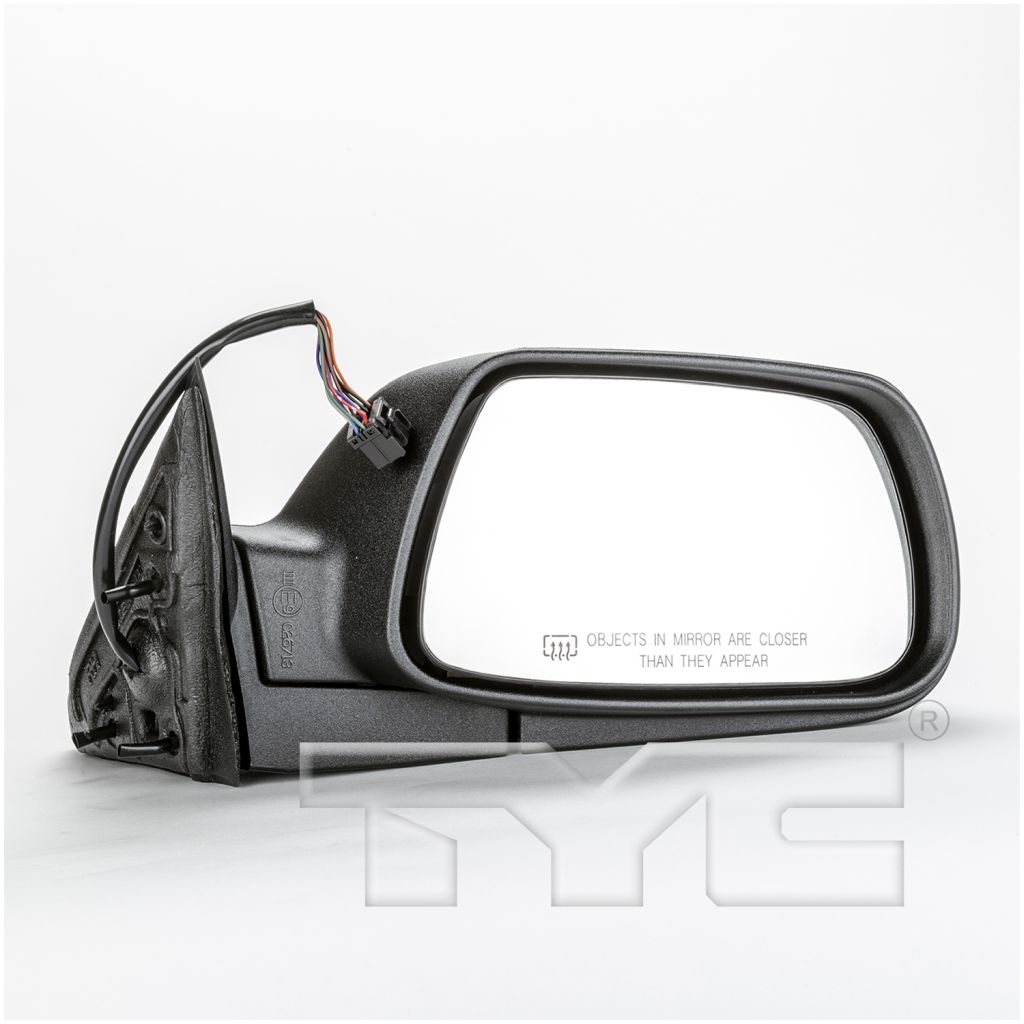 JEEPVEHICLE GRAND CHEROKEE DOOR MIRROR RIGHT (Passenger Side) PWR/HTD (W/MEMORY)(TEXT)(SMALLER BASE) OEM#68040410AA 2005-2008 PL#CH1321221