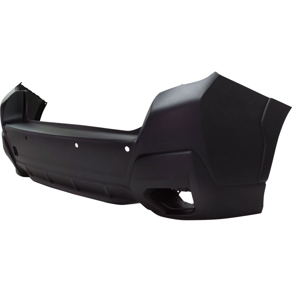 SUBARU CROSSTREK HYBRID REAR BUMPER COVER PRM/LWR-TXT (W/SENSOR)**CAPA** OEM#57702FL220 2019-2023 PL#SU1100188C