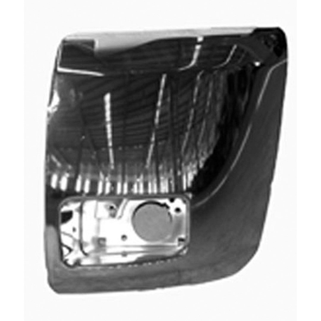 GM TRUCKS & VANS SILVERADO/PU 2500/3500 (CHEVY) FRONT BUMPER END LEFT CHROME (W/FOG) OEM#15839251 2007-2010 PL#GM1016108