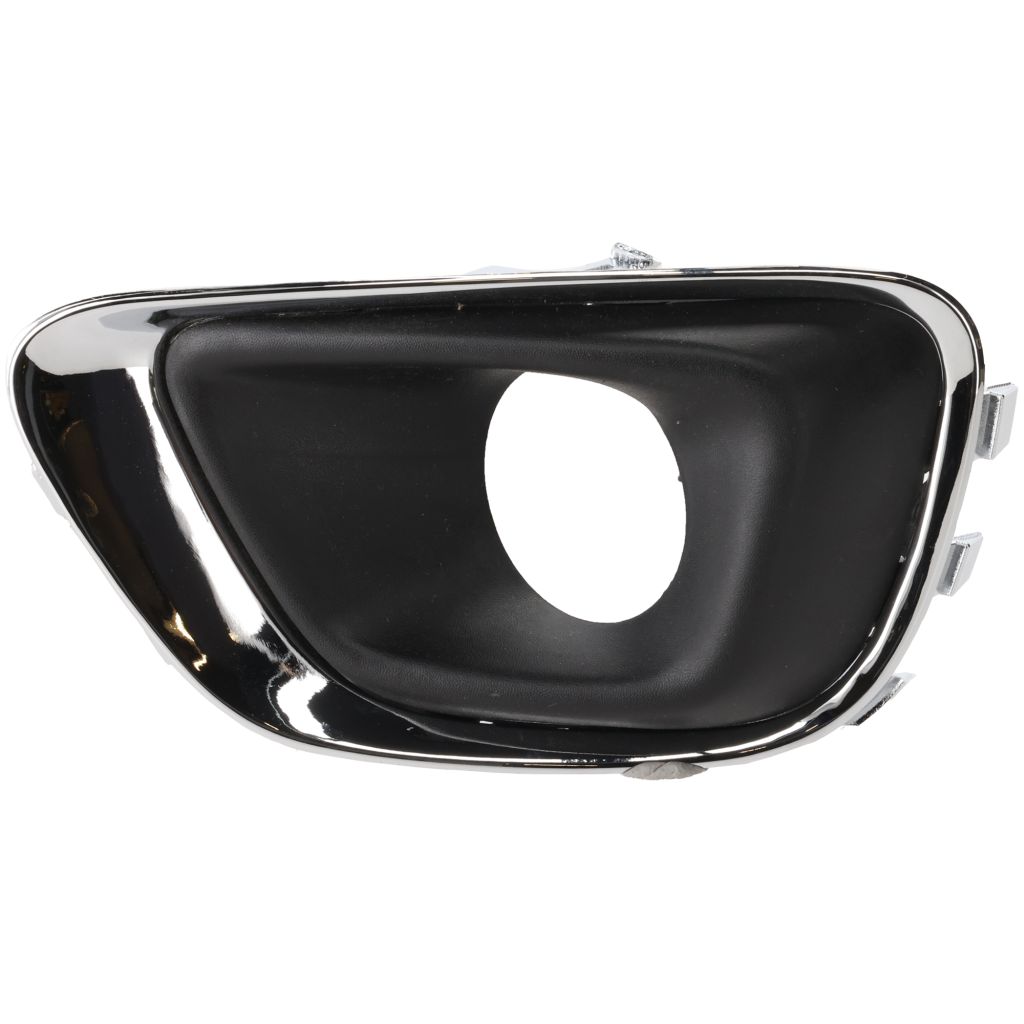 JEEPVEHICLE COMPASS FOG LAMP BEZEL LEFT (Driver Side) (W/CHROME) OEM#68213205AA 2014-2017 PL#CH1038184