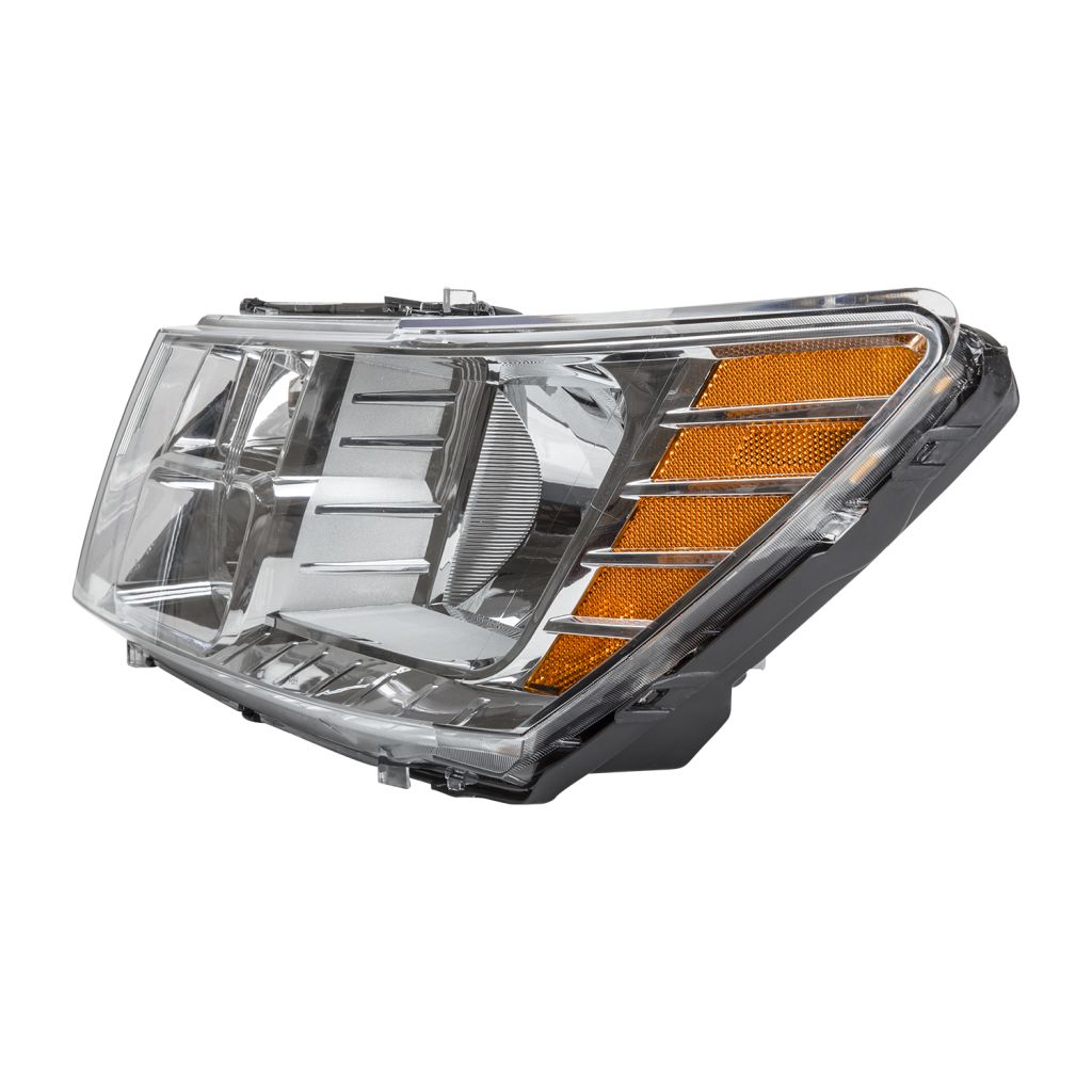 DODGE JOURNEY HEAD LAMP ASSEMBLY LEFT (Driver Side) (CHROME BEZEL) OEM#5116289AC (P) 2009-2020 PL#CH2502222