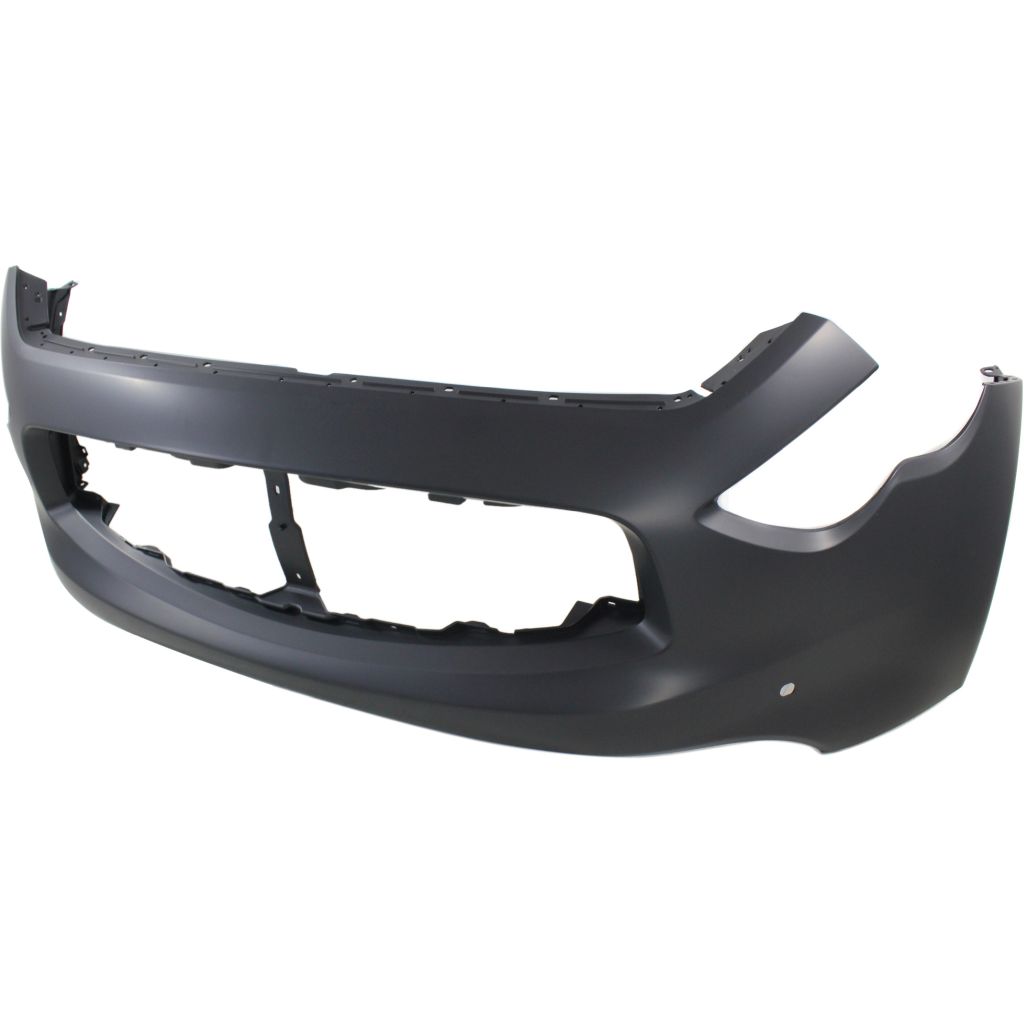 INFINITI FX35/FX37/FX50 FRONT BUMPER COVER PRIMED UPPER (W/ PARK SENSOR) OEM#FBM221CG0H 2009-2011 PL#IN1000243