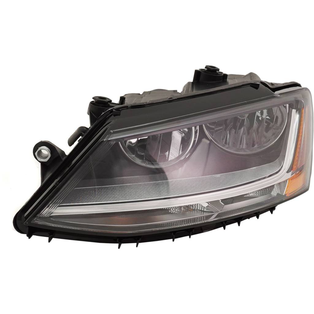 VOLKSWAGEN GLI HEAD LAMP ASSY LEFT (Driver Side) (HALOGEN)(W/LED DRL) OEM#5C7941005J 2017-2018 PL#VW2502168