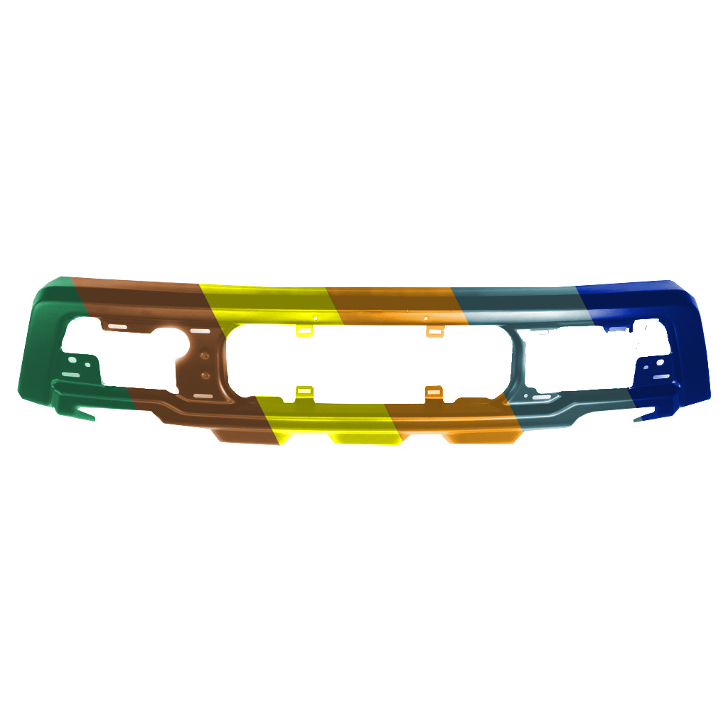 FORD TRUCKS & VANS FORD/PU (F150 SVT RAPTOR) FRONT BUMPER BLACK CENTER OEM#HL3Z17757A 2017-2020 PL#FO1002433