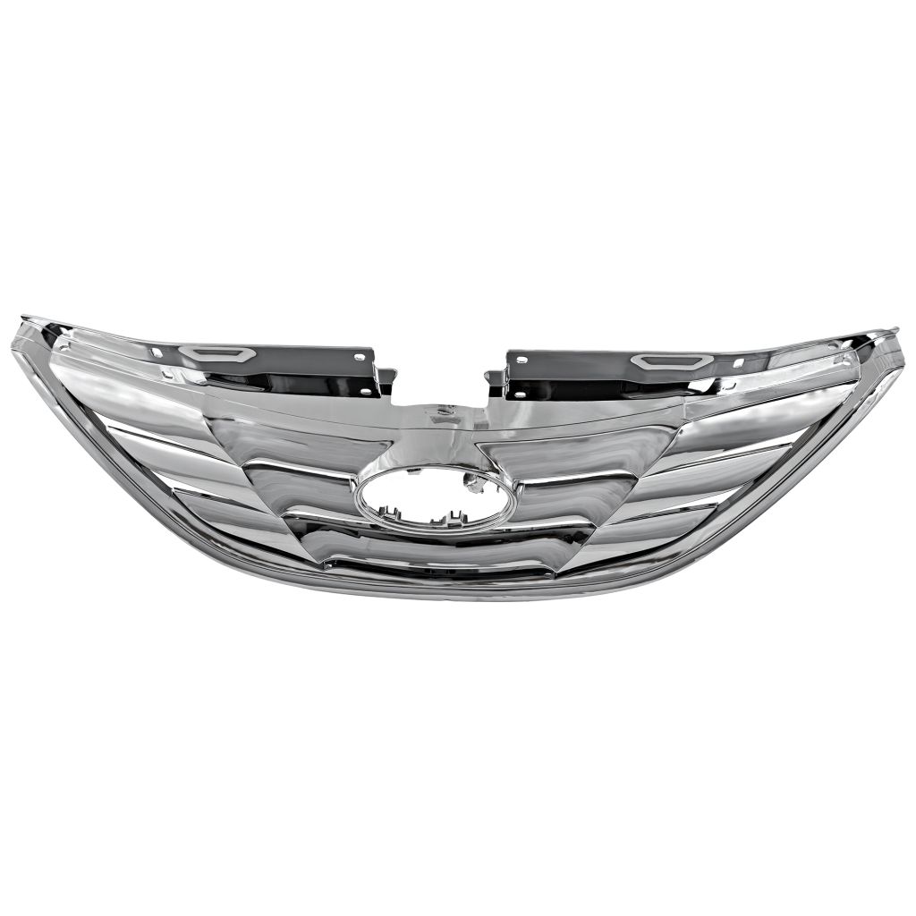 HYUNDAI SONATA GRILLE ASSY CHROME W/CHROME OUTER MLDG (SE/LTD) OEM#863503S100 2011-2013 PL#HY1200154