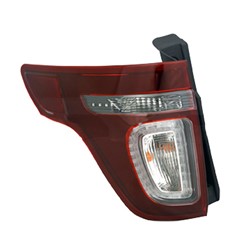 FORD TRUCKS & VANS EXPLORER TAIL LAMP ASSY LEFT (Driver Side) (SPORT)(W/LED)(W/BLACKOUT LENS)**CAPA** OEM#DB5Z13405C 2013-2015 PL#FO2800230C