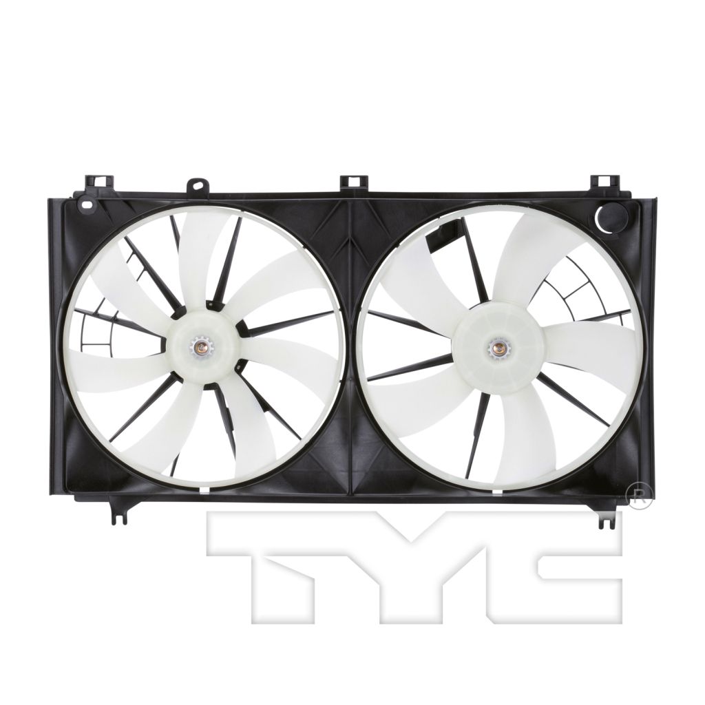 LEXUS IS 250/350 (SEDAN) RADIATOR & A/C FAN ASSEMBLY (2.5L)(DUAL FAN) OEM#1636374340-PFM 2006-2013 PL#LX3120101