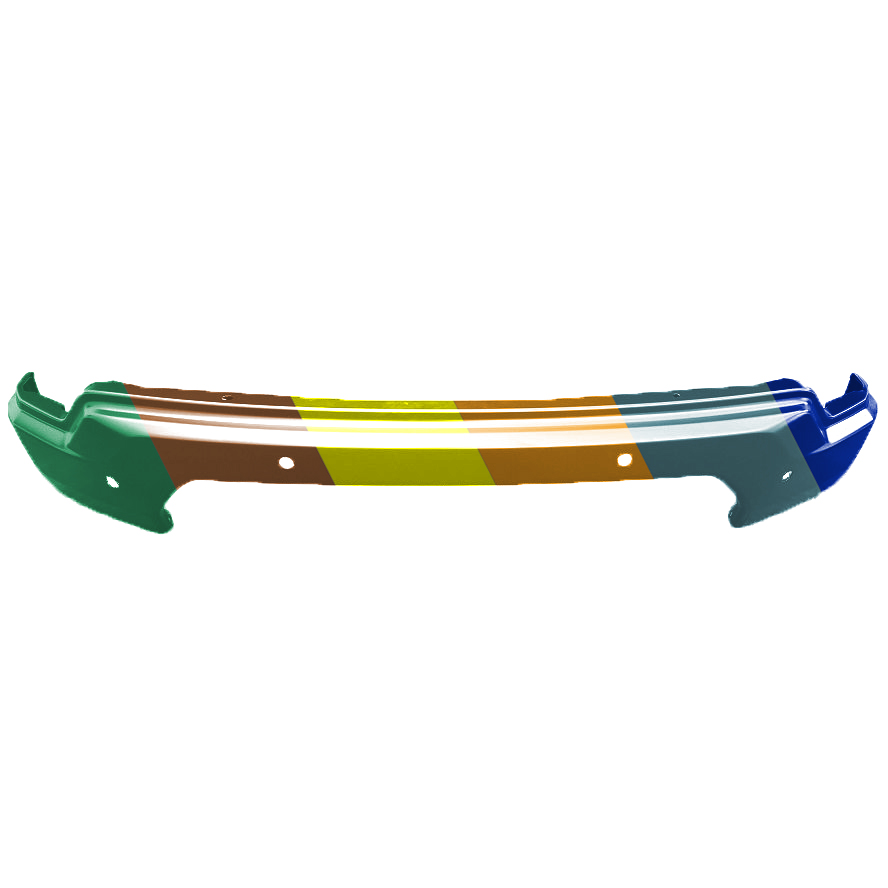 GM TRUCKS & VANS SIERRA/PU 1500 (GMC) FRONT BUMPER BLACK (W/SENSOR) OEM#84482541 2019-2022 PL#GM1002877