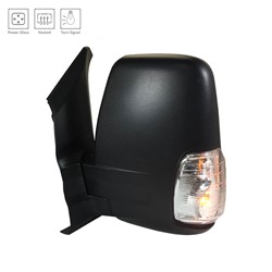 FORD TRUCKS & VANS TRANSIT DOOR MIRROR LEFT (Driver Side) PWR/HTD/SIGNAL (SHORT ARM)(LOW ROOF)(TEX) OEM#EK4Z17683CB 2015-2019 PL#FO1320549