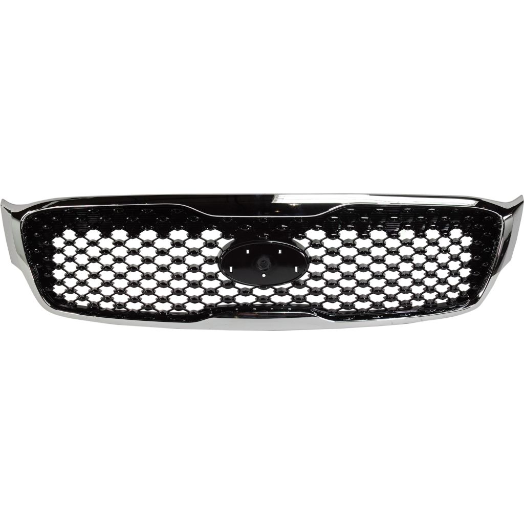 KIA SORENTO GRILLE CHROME/PTD-BLACK (EX) OEM#86380C6010AHV 2016-2018 PL#KI1200198
