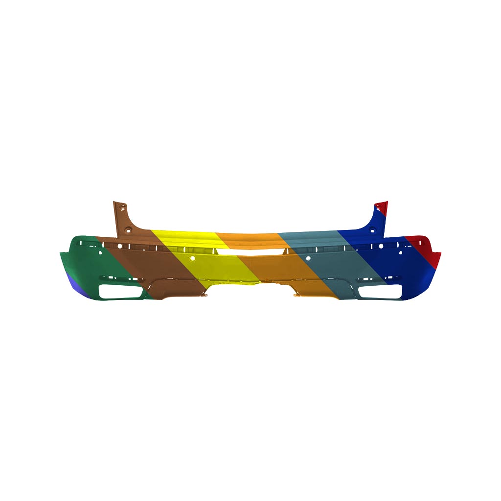 CADILLAC XT5 REAR BUMPER COVER TEXTURE (PLATINUM) OEM#84207384 2017-2019 PL#GM1100985
