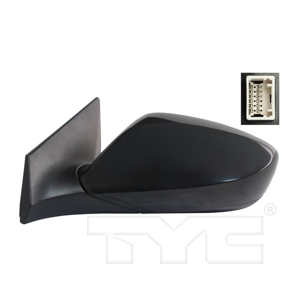 HYUNDAI ELANTRA SEDAN DOOR MIRROR LEFT (Driver Side) PWR/N-HTD (W/O SIGNAL) OEM#876103Y550 2016 PL#HY1320220