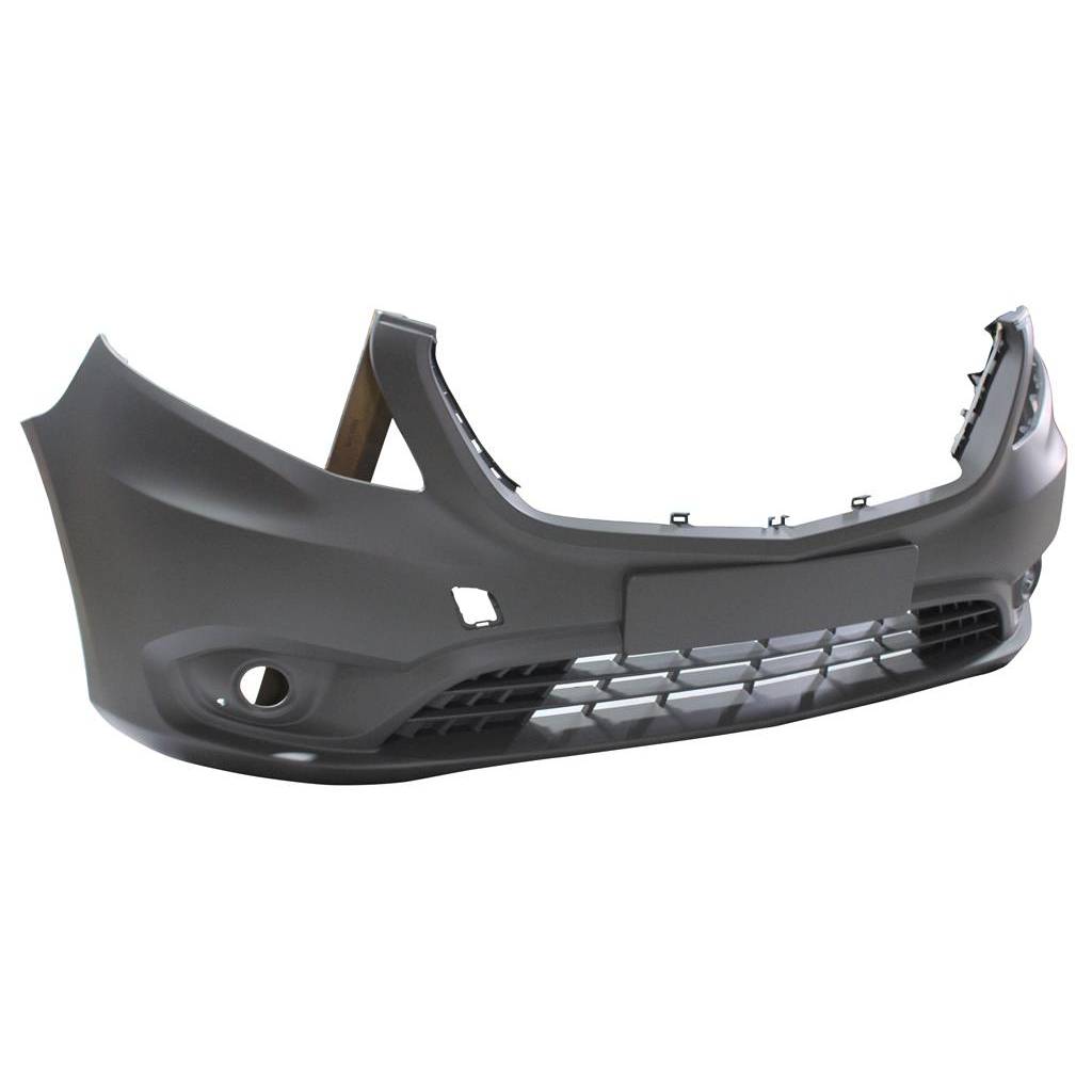 MERCEDES-BENZ METRIS FRONT BUMPER COVER PRIMED (WO/ACTIVE PK ASSIST)(W/FOG) OEM#44788598259999 2016-2023 PL#MB1000507