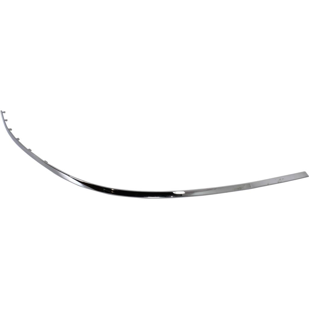 MERCEDES-BENZ E-CLASS HYBRID (E400) REAR BUMPER MOLDING OUTER LEFT (Driver Side) CHROME (WO/SPORT) OEM#2128852121 2013 PL#MB1158110