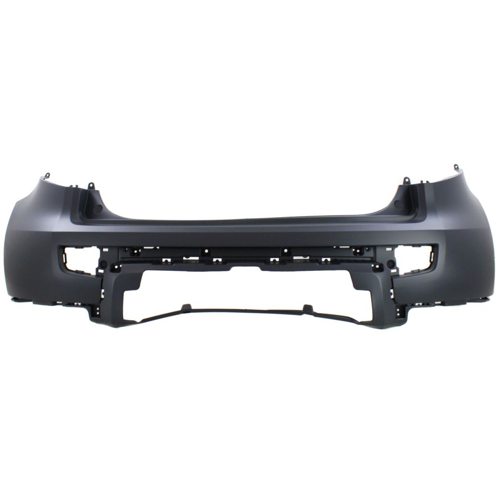 KIA SOUL REAR BUMPER COVER PRIMED ( W/ ROCKER MOLDING )**CAPA** OEM#866112K050 2010-2011 PL#KI1100149C