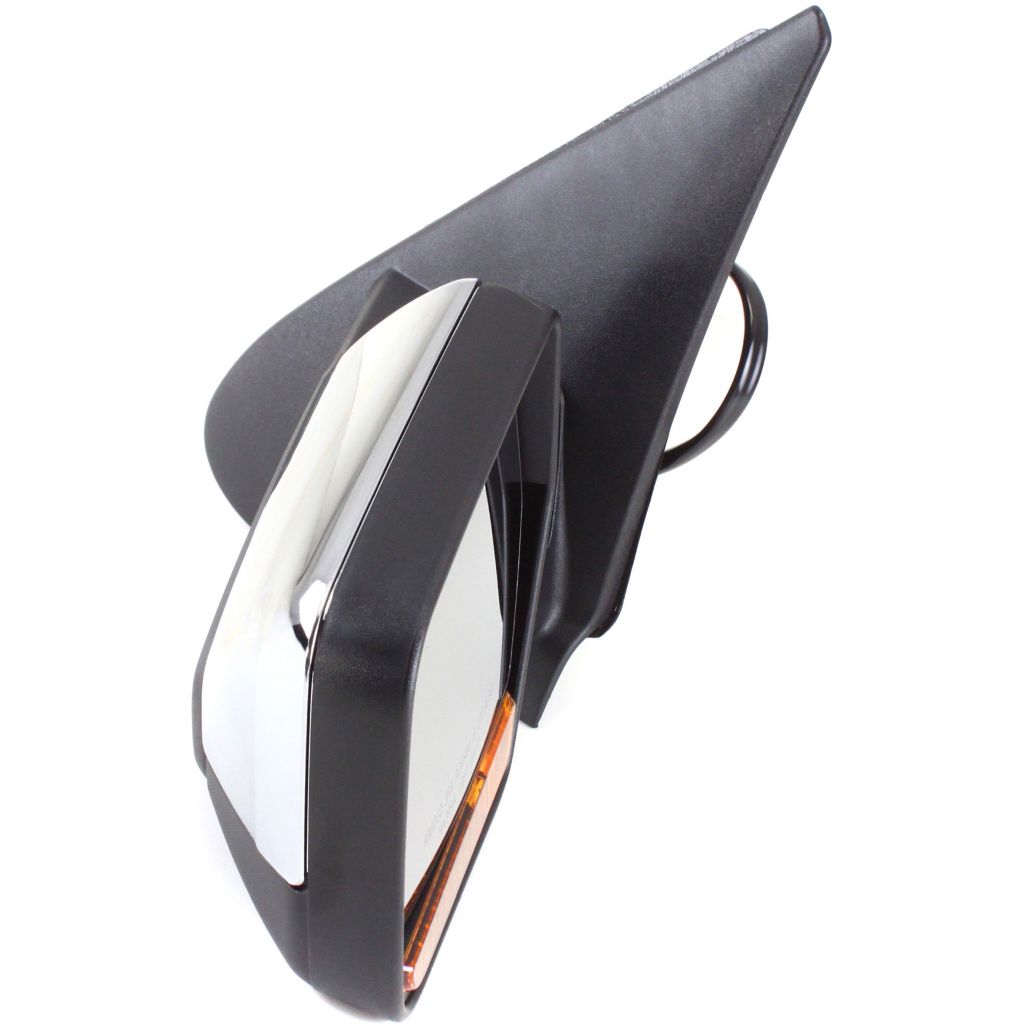 LINCOLN NAVIGATOR DOOR MIRROR LEFT (Driver Side) PWR/HTD/SIGNAL/PUDDL/MEMORY (PWR-FOLD)(CHROME) OEM#9L7Z17683AA 2009-2010 PL#FO1320392
