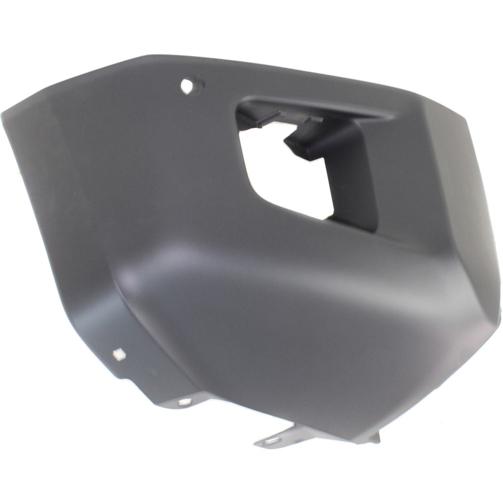 TOYOTA TUNDRA FRONT BUMPER END RIGHT (Passenger Side) BLACK (W/ SENSOR) **CAPA** OEM#521120C908 2014-2021 PL#TO1005183C