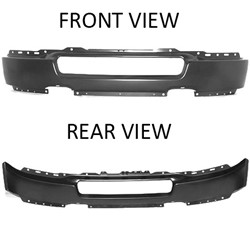 FORD TRUCKS & VANS FORD/PU (F150 EXC HERITAGE) FRONT BUMPER PTD.(W/O FOG)(TO 8/8/05) OEM#4L3Z17757EA 2004-2005 PL#FO1002389