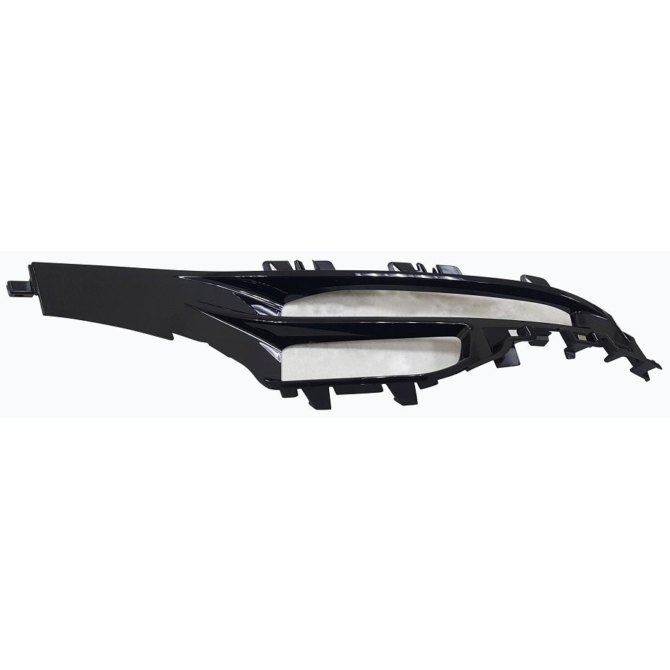 BMW BMW 7 SERIES HYBRID (740e/745e) FRONT BUMPER GRILLE SIDE LOWER RIGHT (Passenger Side) PTD-BLACK (WO/M PKG) OEM#51117475140 2020-2022 PL#BM1039226