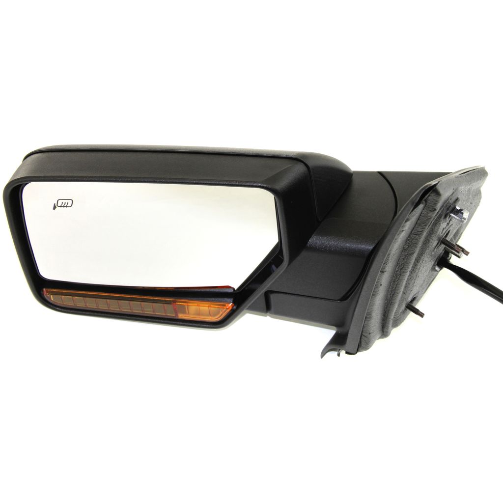 FORD TRUCKS & VANS EXPEDITION DOOR MIRROR LEFT (Driver Side) PWR/HTD/SIGNAL/PUDDLE/M-FOLD/MEMEMORY (BLK) OEM#8L1Z17683BA 2007-2010 PL#FO1320363