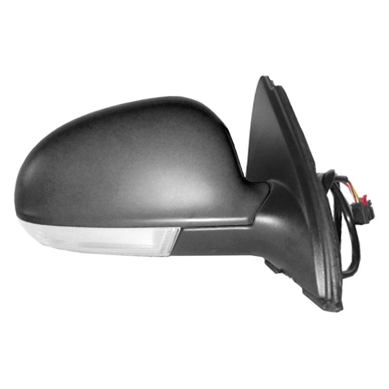 VOLKSWAGEN JETTA SEDAN (GEN 5) DOOR MIRROR ASSEMBLY RIGHT (Passenger Side) POWER/HEATED (W/SIGNAL)(W/O PUDDLE LAMP) OEM#1K1857508DB9B9-PFM 2005-2010 PL#VW1321122
