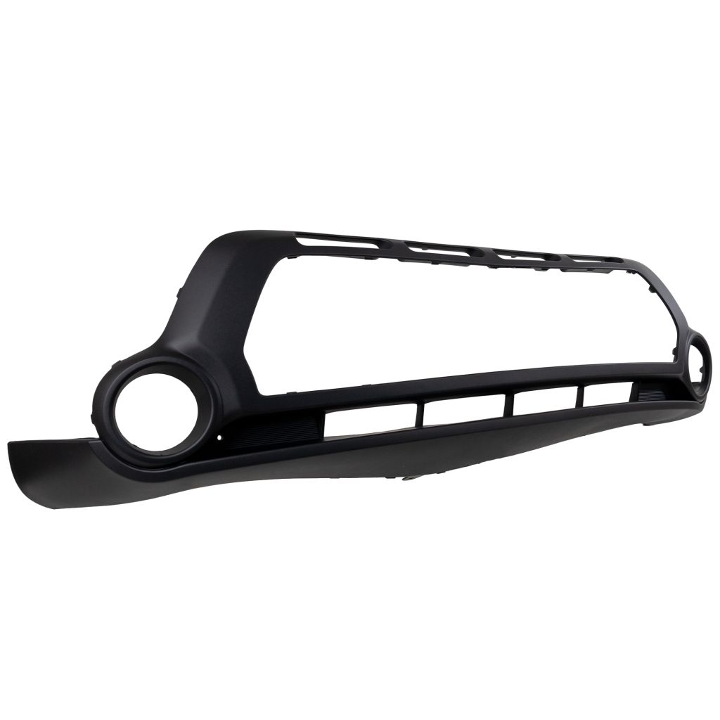 KIA SOUL FRONT BUMPER COVER CENTER TEXT-BLK (1pc center type) OEM#86512B2000 2014-2016 PL#KI1015104