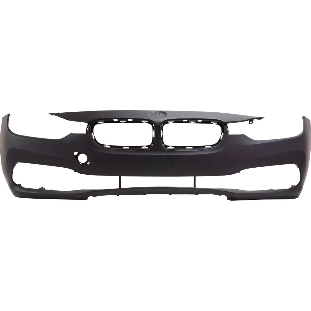 BMW BMW 3 (SEDAN) HYBRID FRONT BUMPER COVER PRIMED WO/WASH WO/M SPORT (STANDARD) OEM#51117445105 2016-2018 PL#BM1000425