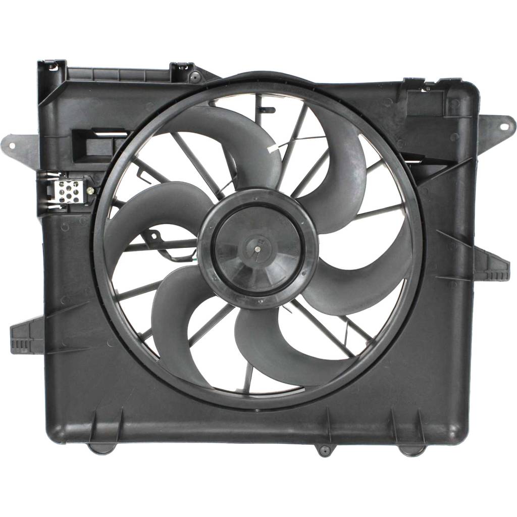 FORD MUSTANG RADIATOR & A/C FAN ASSEMBLY (SINGLE FAN) OEM#DR3Z8C607B 2010-2014 PL#FO3115152