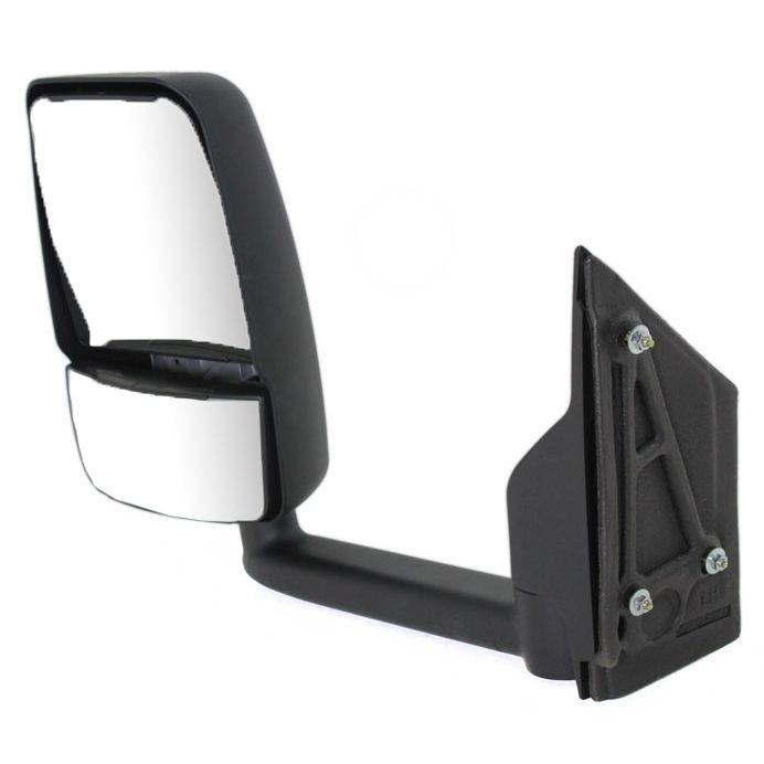 GM TRUCKS & VANS CHEVY/GMC/VAN(Express/Savana) DOOR MIRROR LEFT (Driver Side) MANUAL BLACK (BOX TRUCK APPLICATION) OEM#25894029 2003-2011 PL#GM1320426
