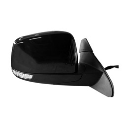 DODGE TRUCKS & VANS DURANGO DOOR MIRROR LEFT (Driver Side) PWR/HTD/SIGNAL/MEMORY (W/BSD)(BLACK)(PTM)NO DIMMING OEM#5SH47TZZAF-PFM 2014-2022 PL#CH1320419