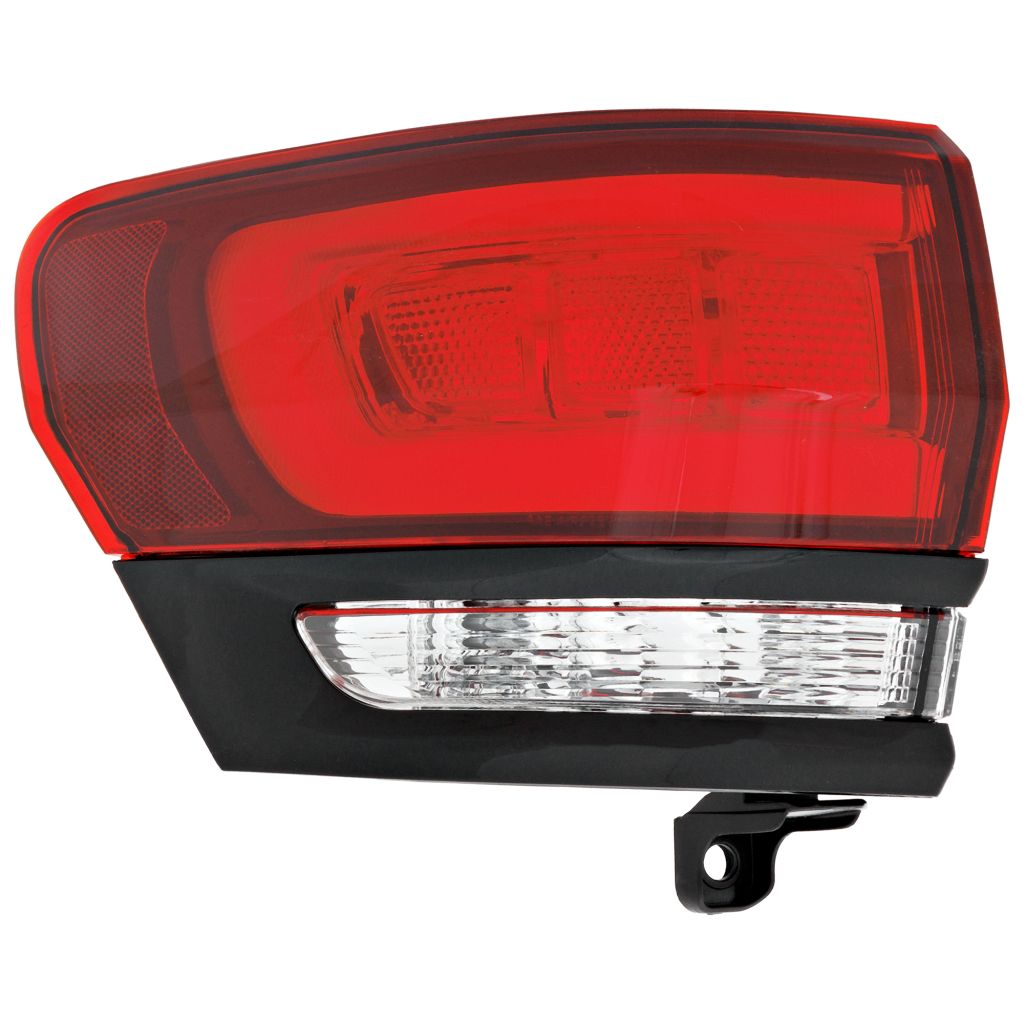 JEEPVEHICLE GRAND CHEROKEE / GRAND CHEROKEE WK TAIL LAMP ASSY RIGHT (Passenger Side) BLACK INSERT (SRT/TRACKHAWK) OEM#68142942AH 2014-2021 PL#CH2805108