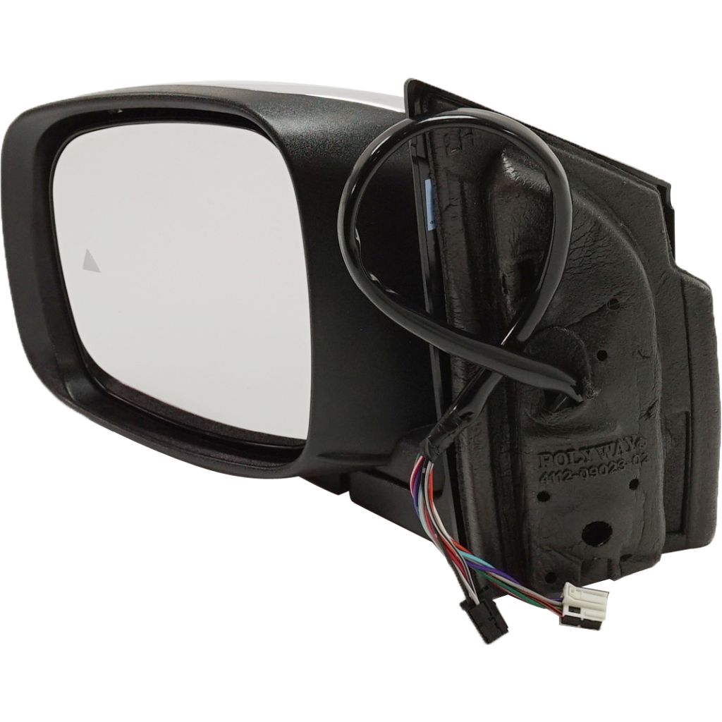 DODGE TRUCKS & VANS TOWN & COUNTRY DOOR MIRROR LEFT (Driver Side) PWR/HTD/SIGNAL (W/BSD)(W/MEMORY)(CHROME CVR) OEM#68029457AO 2009-2016 PL#CH1320480