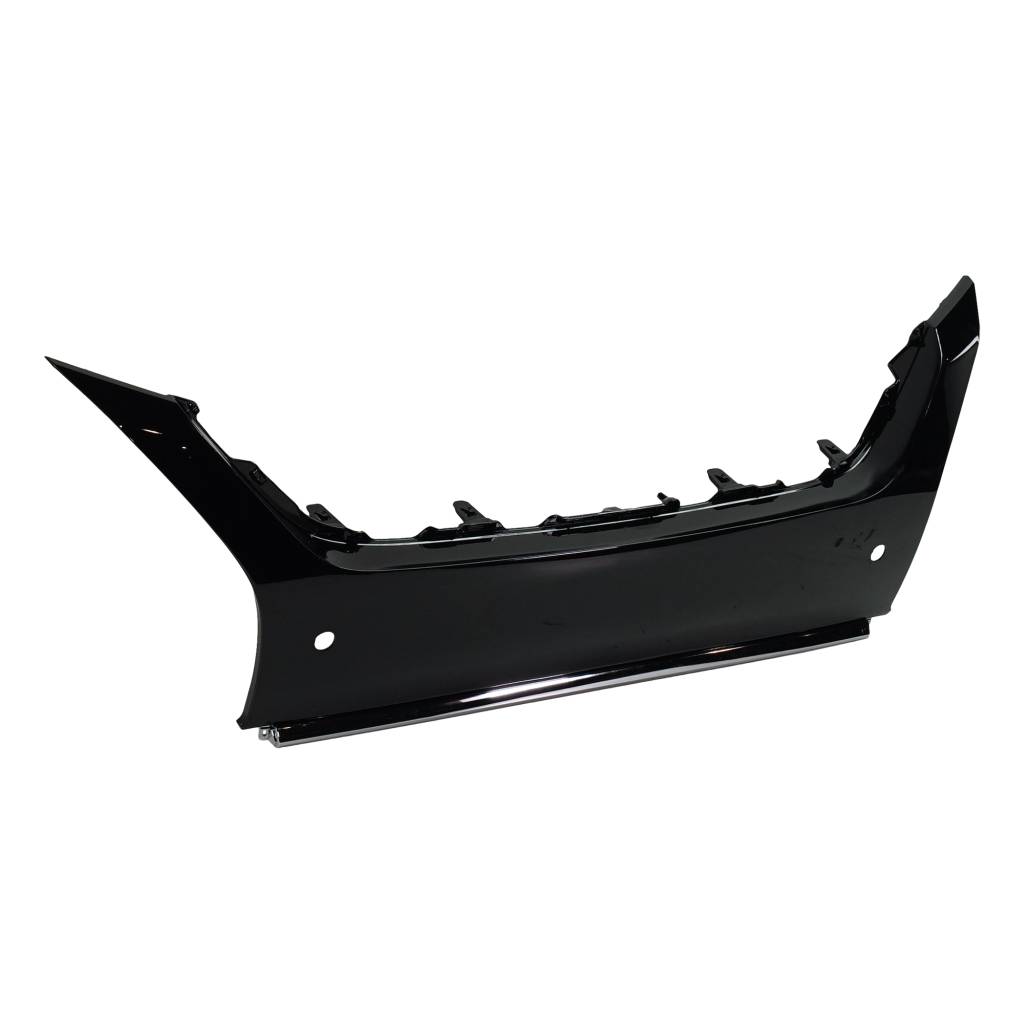 NISSAN MURANO FRONT BUMPER FILLER CENTER CHROME/BLACK (W/ SENSOR) **CAPA** OEM#622789UF1A 2019-2024 PL#NI1044118C