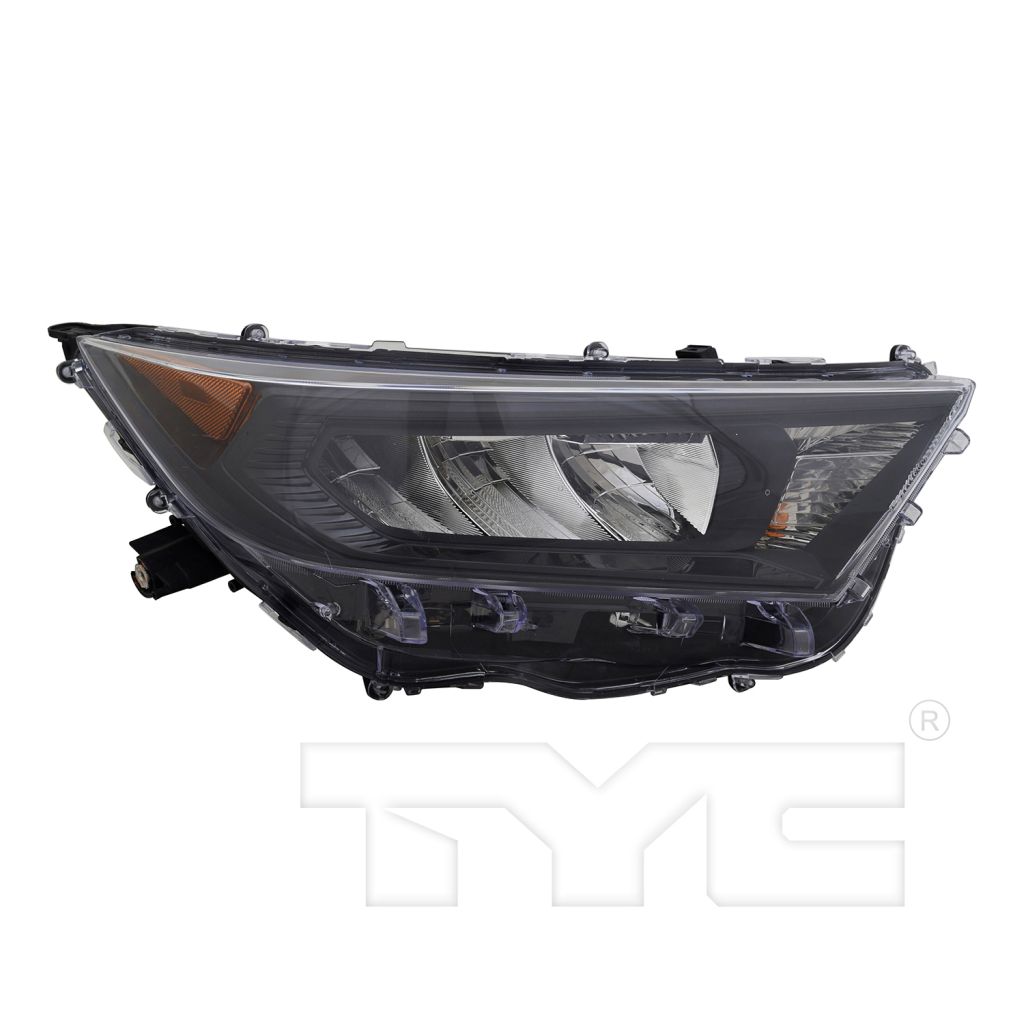 TOYOTA RAV4 HEAD LAMP ASSY RIGHT (Passenger Side) (LE)(BLACK BEZEL)(NORTH AMERICA) OEM#811100R152 2019-2021 PL#TO2503274