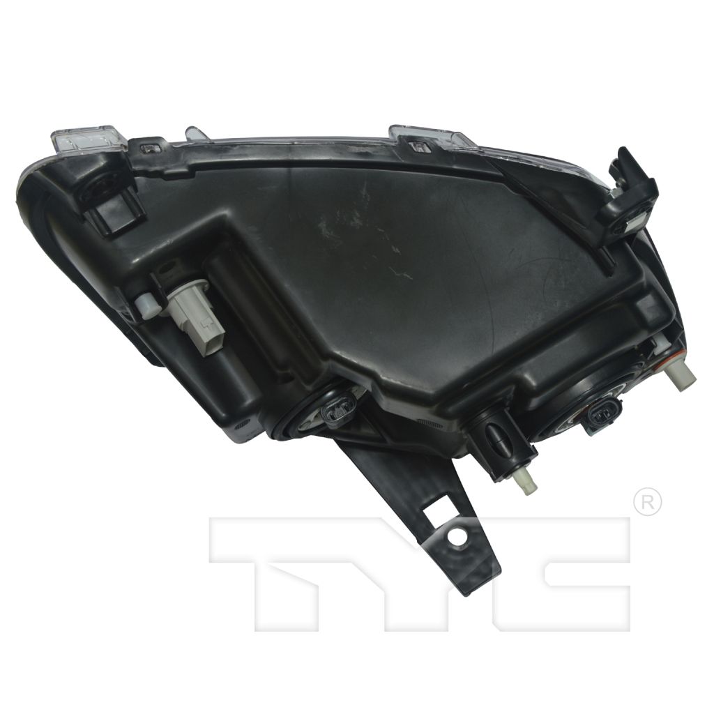JEEP COMPASS HEAD LAMP ASSEMBLY LEFT (Driver Side) (WO/PROJECTOR)(BLK BEZEL) **CAPA** OEM#68171215AB 2013-2017 PL#CH2502246C