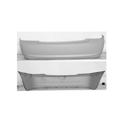 HYUNDAI ELANTRA REAR BUMPER COVER PRIMED (SD-W/O MOLDING TYPE) OEM#866102D500 2004-2006 PL#HY1100141