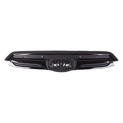 SUBARU FORESTER GRILLE UPPER BLACK W/PTD-BLACK MLDG (BASE/PREMIUM.SPORT) **CAPA** OEM#91121SJ400 2022-2024 PL#SU1200199C