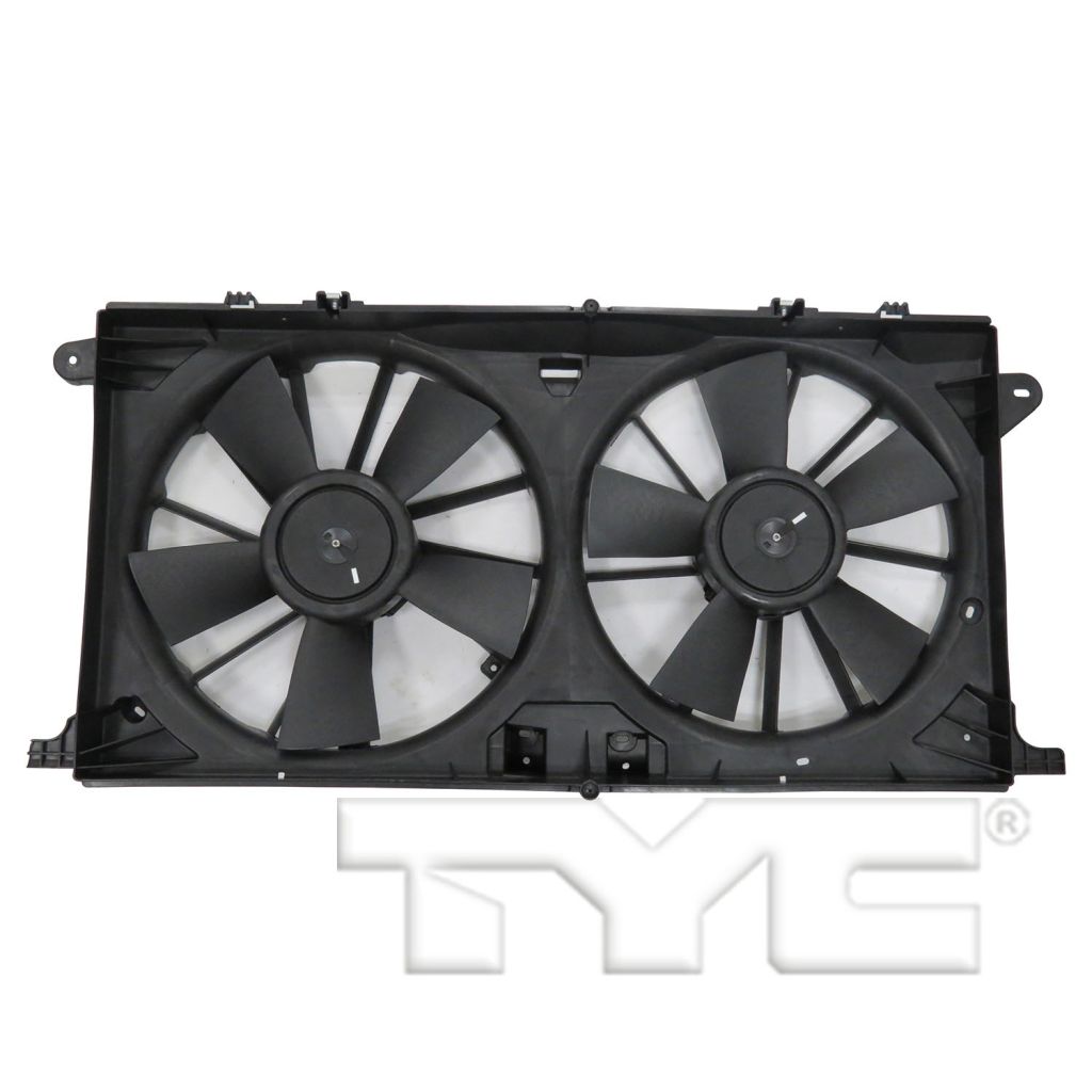 FORD TRUCKS & VANS FORD/PU (F150) RADIATOR & A/C FAN ASSEMBLY (DUAL FAN)(EXC W/HEAVY DUTY TOW) OEM#JL3Z8C607B 2015-2021 PL#FO3115207