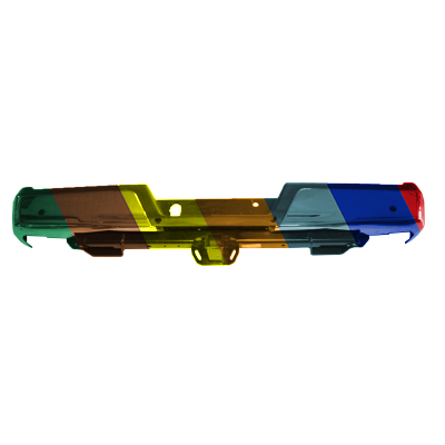 FORD TRUCKS & VANS FORD/PU (F150)(EXC RAPTOR) REAR STEP BMP ASSY CHROME (W/SENSOR)(W/MAX TOW HITCH) OEM#FL3Z17906B-PFM 2015-2020 PL#FO1103191