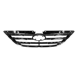 HYUNDAI SONATA GRILLE BLACK (GLS)**CAPA** OEM#863513Q800 2014 PL#HY1200192C