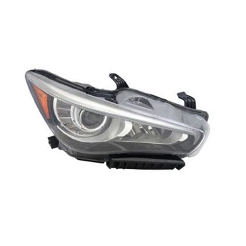 INFINITI Q50 HEAD LAMP ASSY RIGHT (Passenger Side) (WO/ADAPTIVE) OEM#260104HB0B 2014-2017 PL#IN2503157
