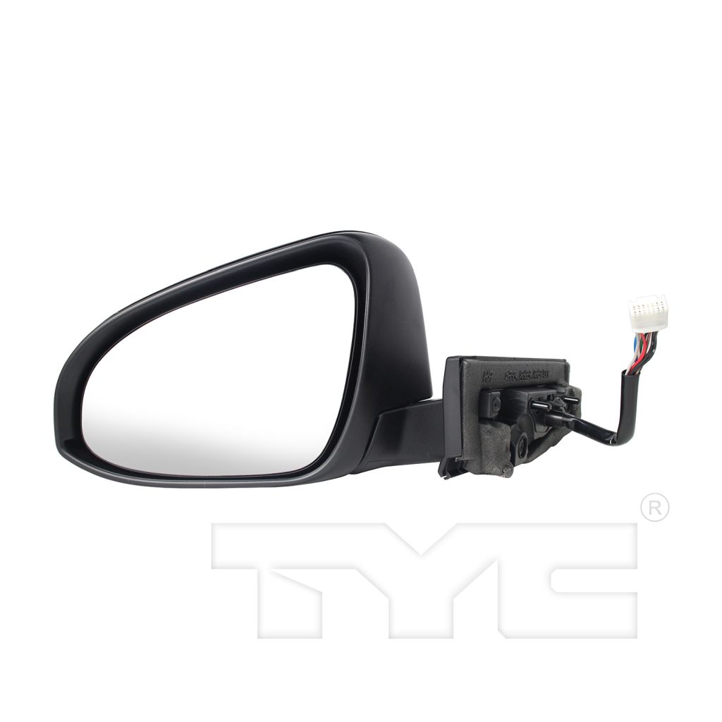 TOYOTA CHR DOOR MIRROR LEFT (Driver Side) PWR/HTD/SIGNAL (WO/BSD)(W/SMART ENTRY)(PWR-FOLD) OEM#87940F4050-PFM 2018 PL#TO1320364