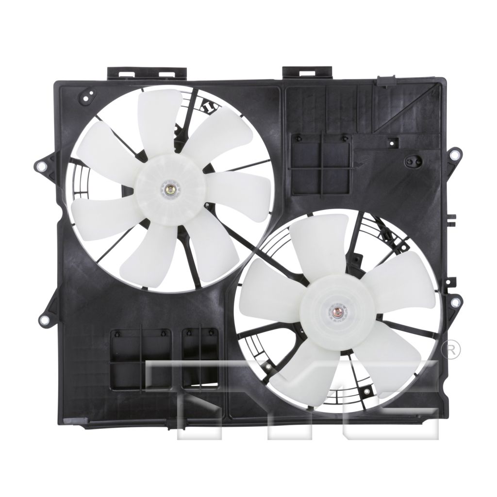 CADILLAC STS/STS-V RADIATOR & A/C FAN ASSY (3.6/4.6L W/O Extra Duty)(DUAL FAN) OEM#19210937-PFM 2005-2008 PL#GM3120105