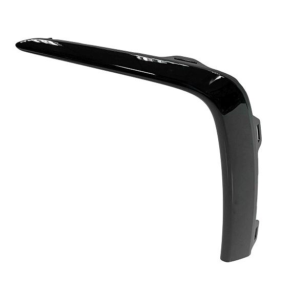 HONDA PILOT FRONT BUMPER MLDG LEFT (Driver Side) (Driver Side) PTD-BLACK **CAPA** OEM#71107T90A10 2023-2025 PL#HO1046116C