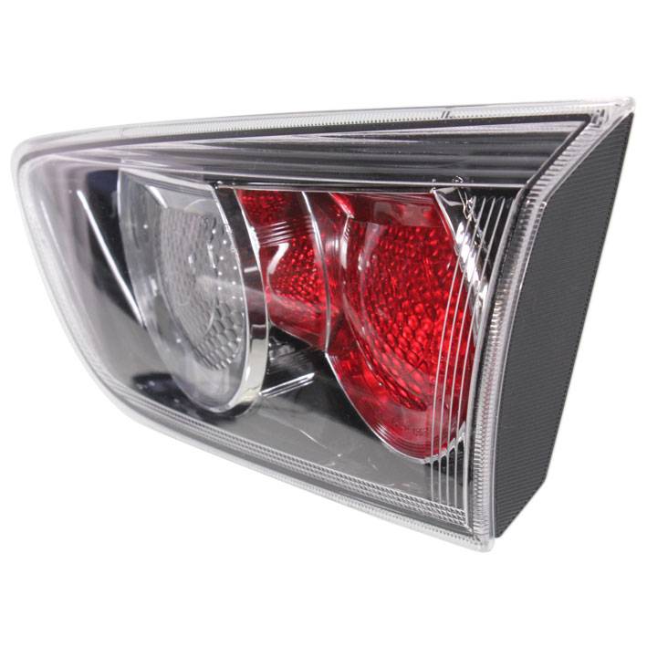 MITSUBISHI LANCER TAIL LAMP ASSEMBLY RIGHT (Passenger Side) (INNER)(BLK BEZEL) OEM#8330A626 2009-2017 PL#MI2803101