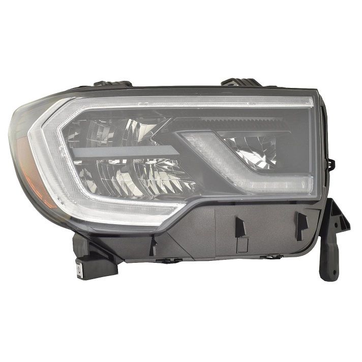 TOYOTA SEQUOIA HEAD LAMP ASSY RIGHT (Passenger Side) (LIMITED/SR5/TRD MDL) **CAPA** OEM#811100C200 2018-2022 PL#TO2503267C