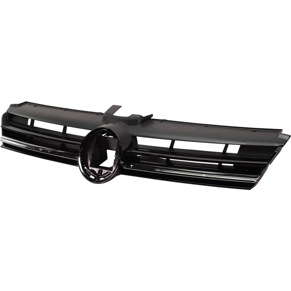 VOLKSWAGEN GOLF SPORTWAGON GRILLE ASSY CHROME/BLACK OEM#5GM853651AFZLL 2018-2021 PL#VW1200176