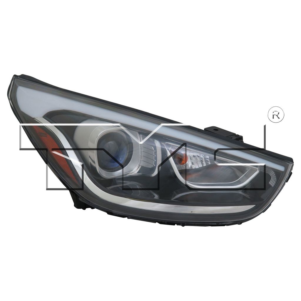 HYUNDAI TUCSON HEAD LAMP ASSY RIGHT (Passenger Side) OEM#921022S640 2014-2015 PL#HY2503185